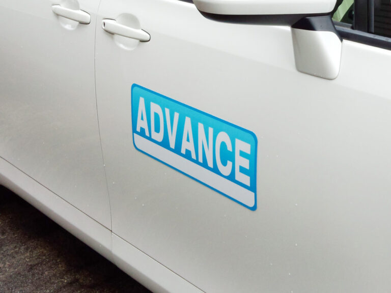 社名マグネットシート