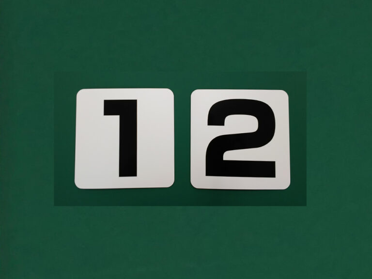 数字マグネット
