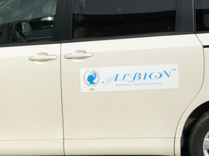 社名マグネットシート