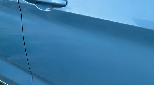 ブロッキングの色褪せが消えた