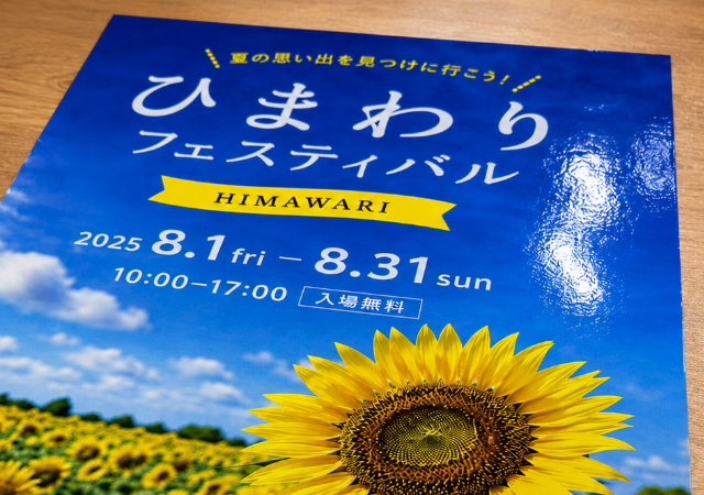 コールドラミされたポスター